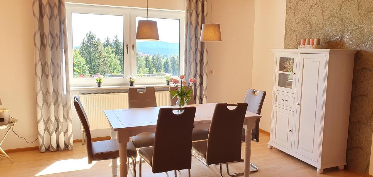 Moderne Ferienwohnung Mit Eigenem Garten Und Traumhaften Blick Wilhelmsthal 외부 사진
