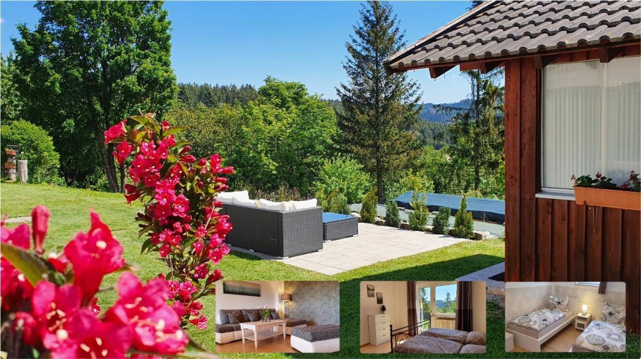 Moderne Ferienwohnung Mit Eigenem Garten Und Traumhaften Blick Wilhelmsthal 외부 사진