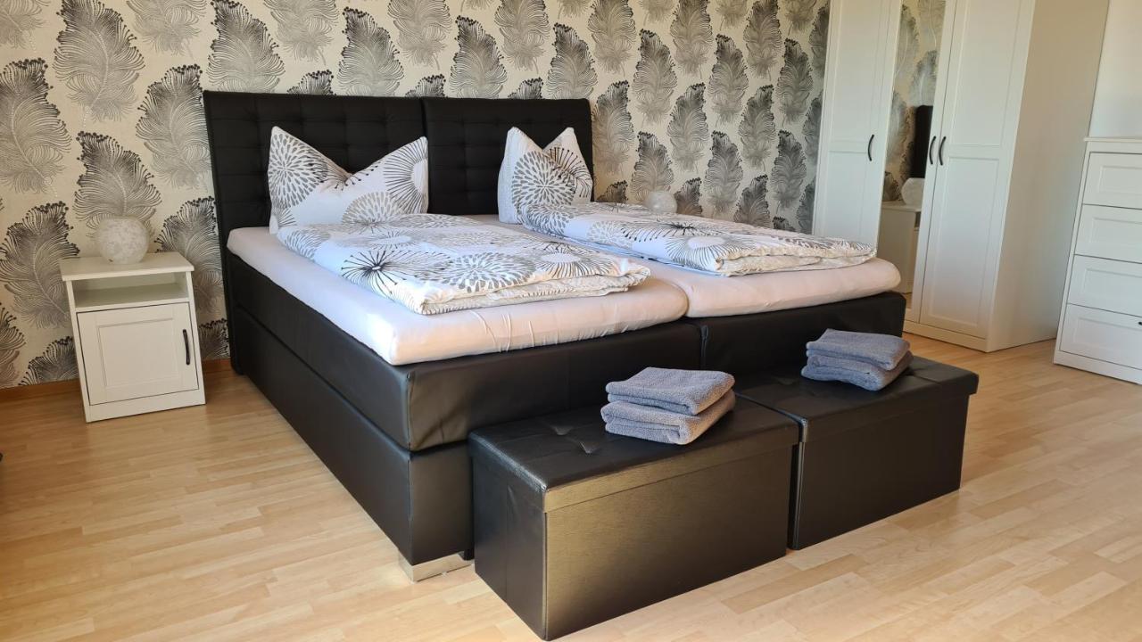 Moderne Ferienwohnung Mit Eigenem Garten Und Traumhaften Blick Wilhelmsthal 외부 사진