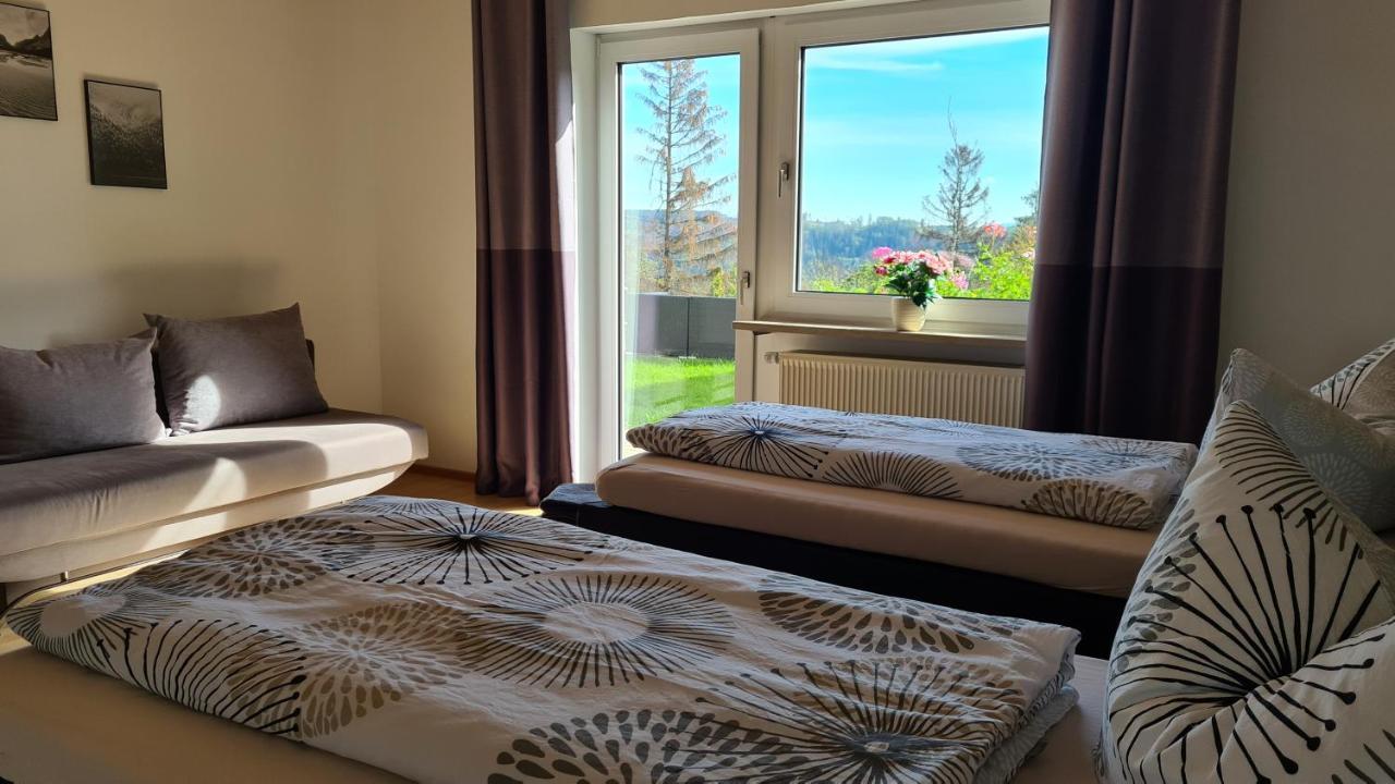 Moderne Ferienwohnung Mit Eigenem Garten Und Traumhaften Blick Wilhelmsthal 외부 사진